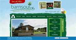 Desktop Screenshot of barnsoulcaravanpark.co.uk