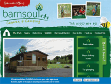 Tablet Screenshot of barnsoulcaravanpark.co.uk